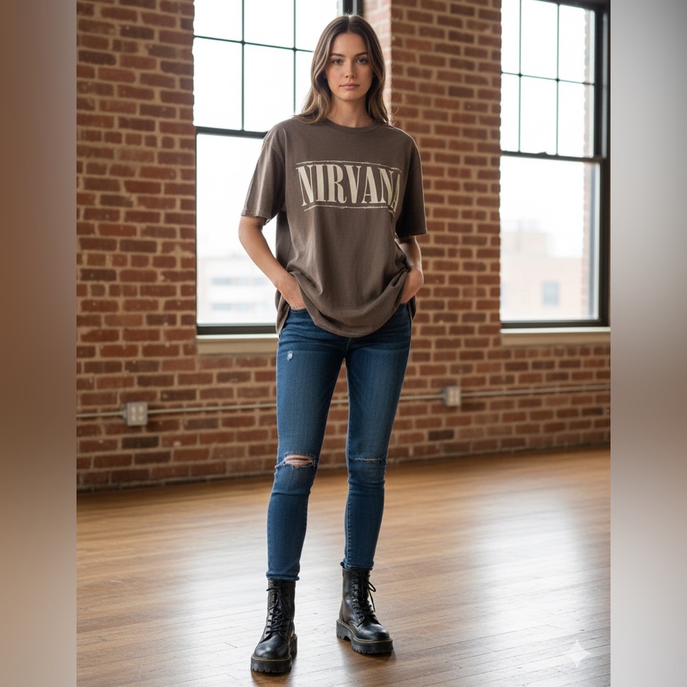 Nirvana Band T-shirt Unisex NWOT